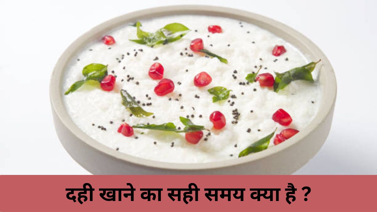 Dahi Khane Ka Sahi Samay Kya Hai