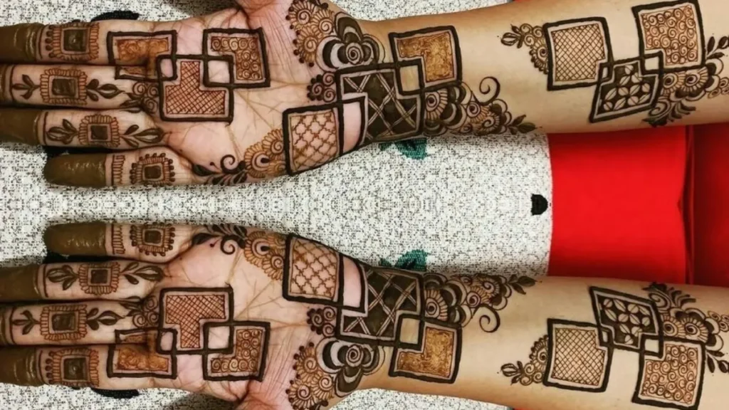 Simple Mehandi Ki Design