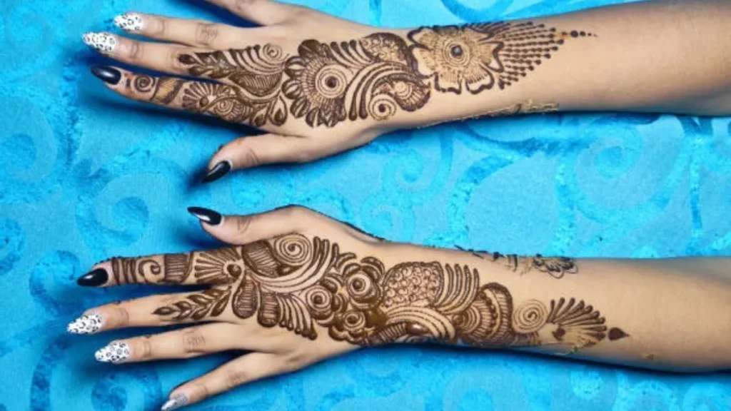 Simple Mehandi Ki Design