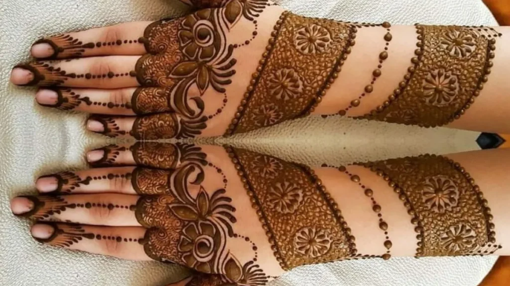 Simple Mehandi Ki Design