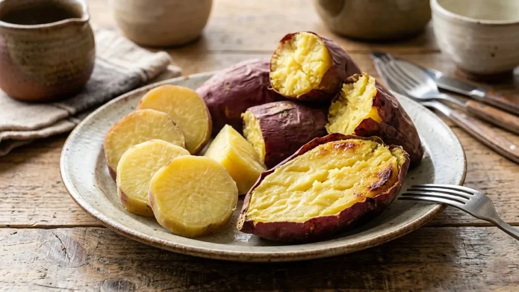 Japani Tarike Se Ghar Pe Pakaye Shakarkand