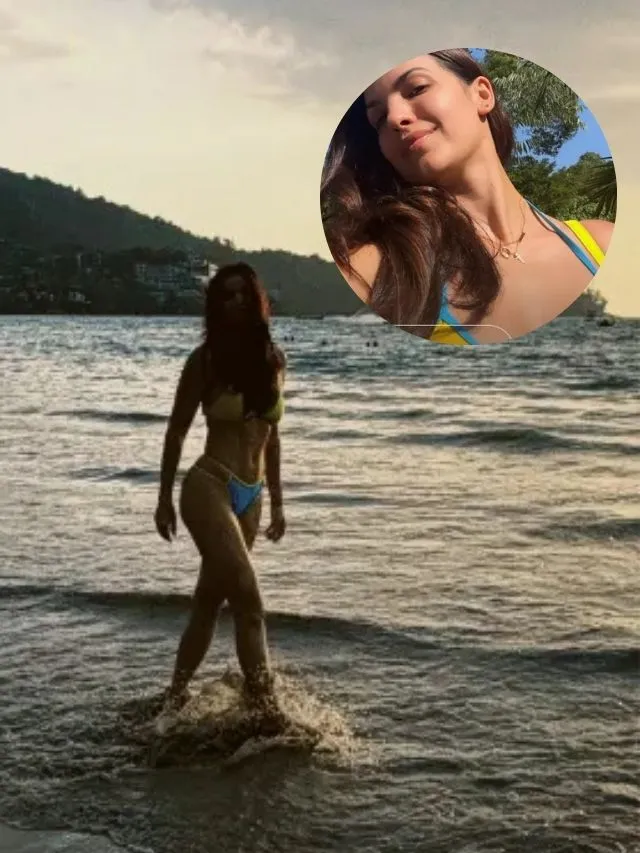 बिकिनी में दिखीं हार्दिक पंड्या की एक्स वाइफ नताशा, बेटे संग बीच पर की मस्ती